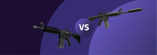 m4a4 vs m4a1 difference