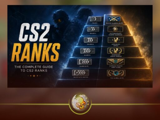 CS2 ranks in order 2026 from Silver I to Global Elite