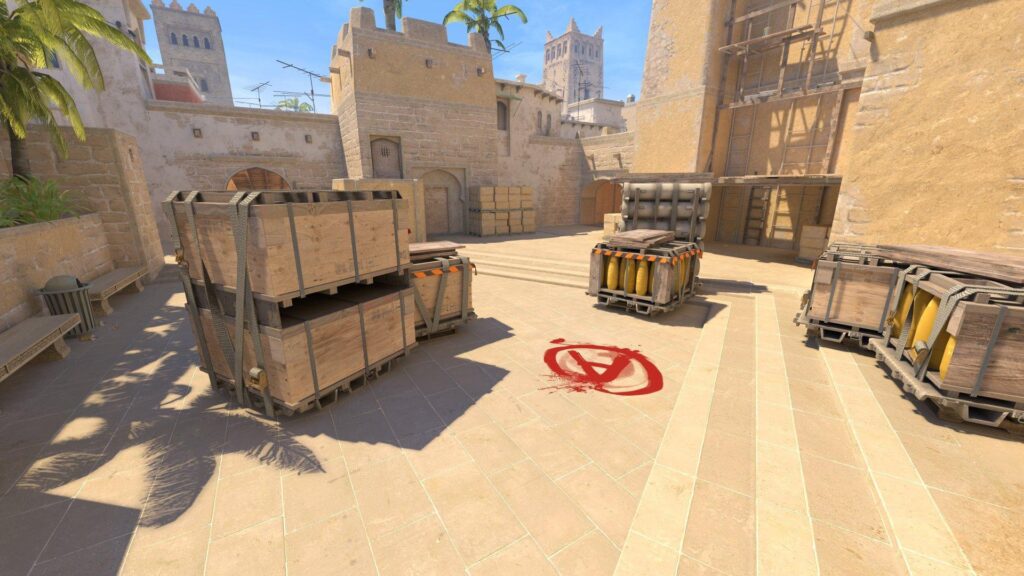 CS2 Mirage A Site Callouts