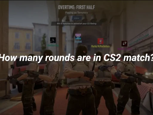 How many rounds are in a cs2 match