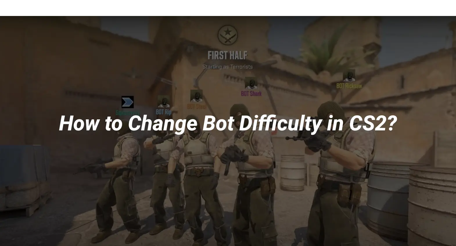 How to Change Bot Difficulty in CS2