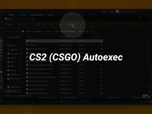 CS2 (CSGO) Autoexec