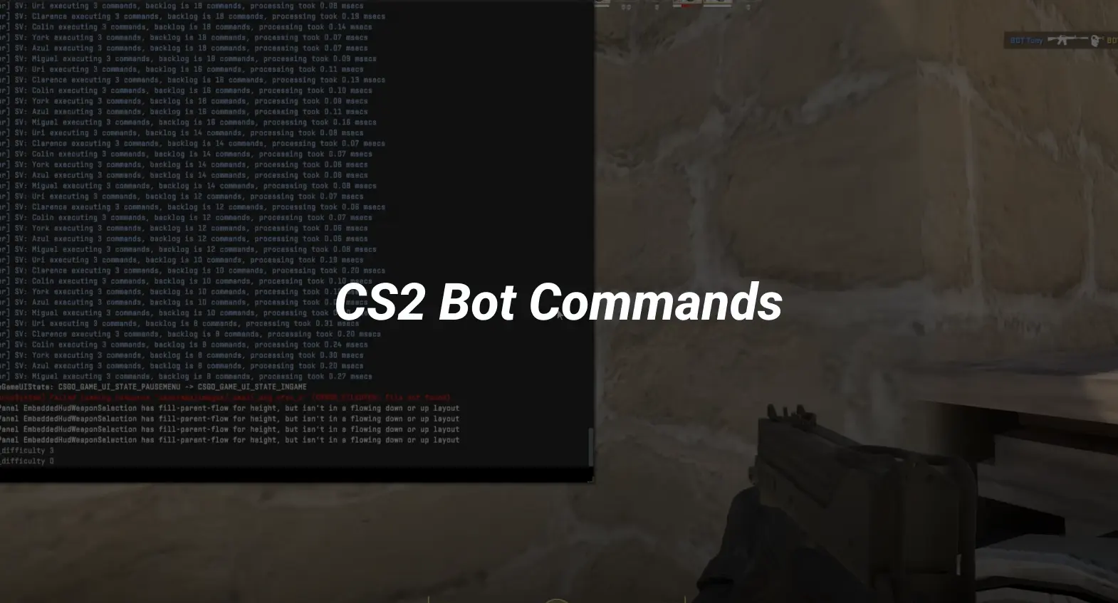 CS2 Bot Commands