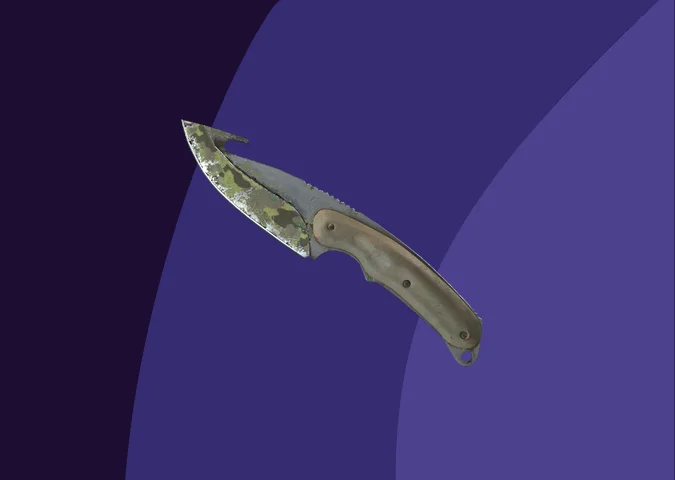 Gut Knife | Boreal Forest (Battle-Scarred)