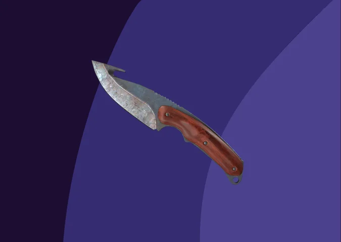 Gut Knife | Rust Coat (Well-Worn)