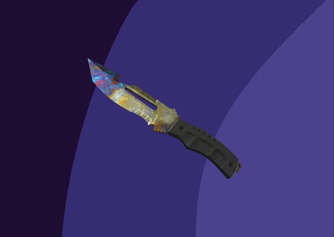 Survival Knife | Case Hardened (Battle-Scarred)