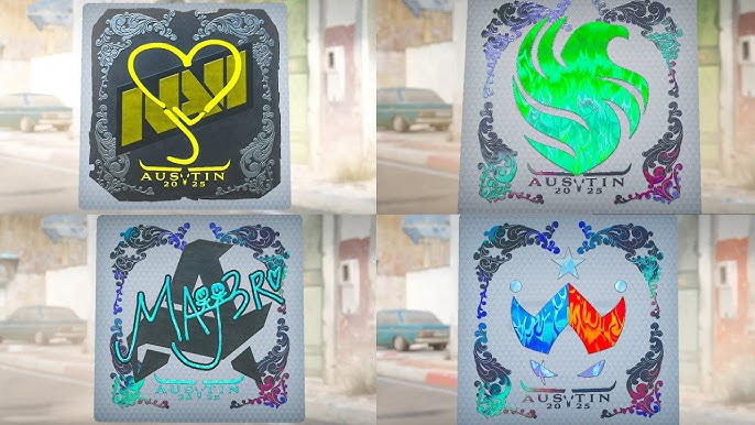 Austin 2025 Stickers