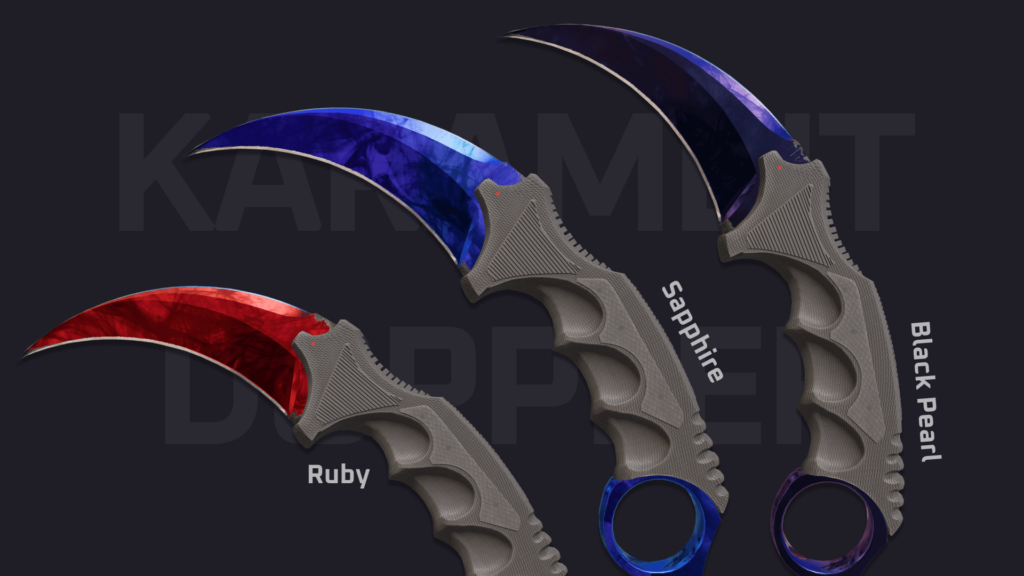 Karambit | Doppler (Ruby, Sapphire, Emerald)