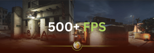 CS2 FPS boost chart showing the impact of settings and tweaks in 2025