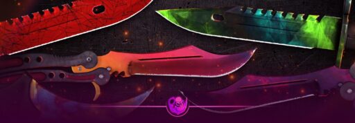 Rarest CS2 knives and gloves in 2025 – Karambit Blue Gem, Pandora’s Box Gloves, Hedge Maze, and other rare skins with low supply and case availability.