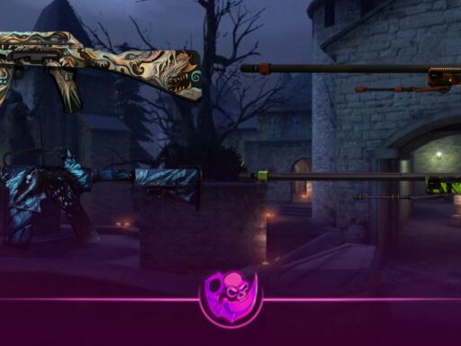 Best Halloween Skins in CS2 2025 – AK-47, AWP, and M4A1-S spooky skins from DaddySkins