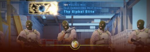 Players unlocking Competitive Mode in Counter-Strike 2 lobby screen with ranked icons visible