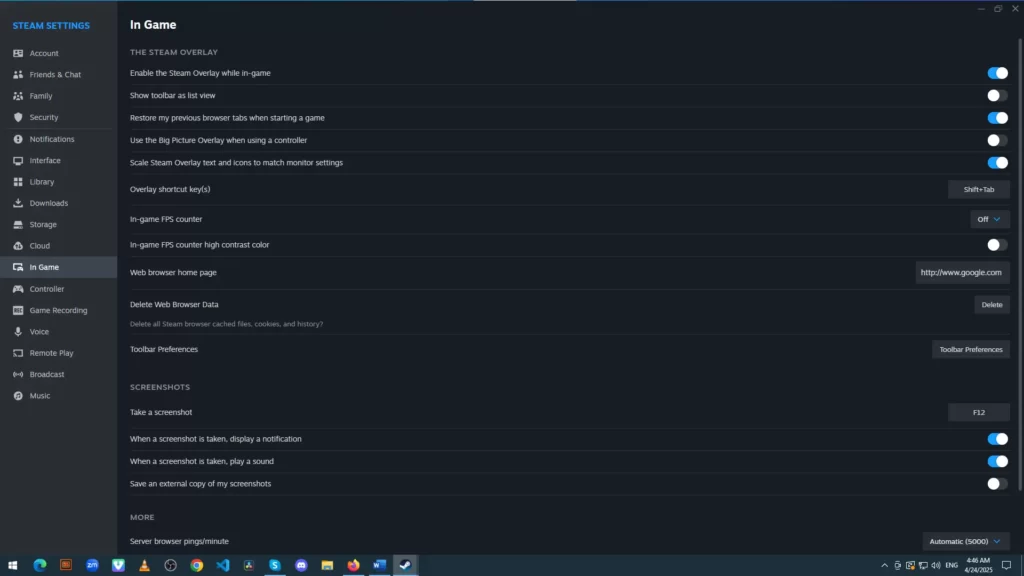 How to Enable Steam Community In-Game in CS2