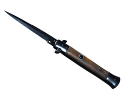 Stiletto Knife | Blue Steel cs2