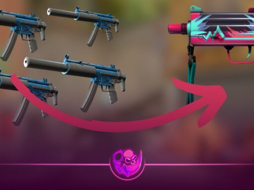 List of the cheapest CS2 mil spec skins used for trade ups to covert items with current market prices