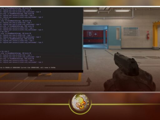 CS2 console open on screen showing commands in Counter Strike 2