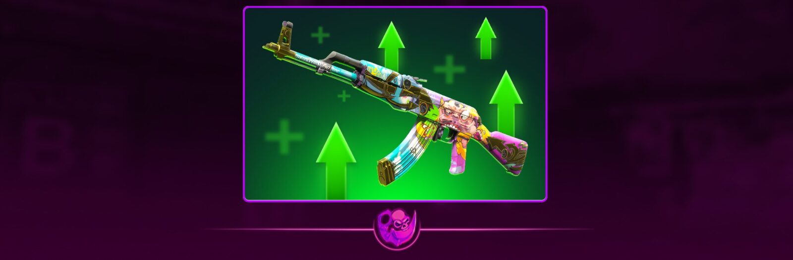 CS2 knife and glove trade up contract showing how five Covert skins upgrade into a knife or gloves