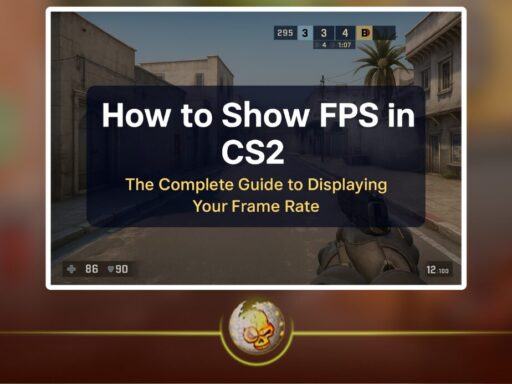 How to show FPS in CS2 during gameplay with a clear FPS counter visible on screen