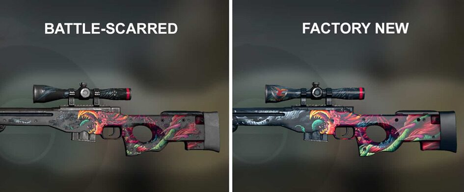 How cs2 float changes the way your skin looks