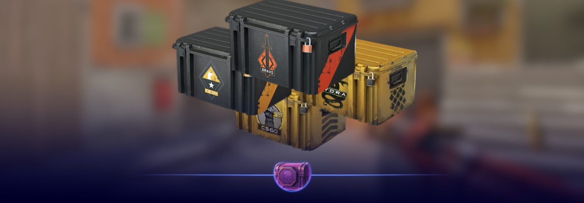 Top 5 rarest CS2 cases right now including CS GO Weapon Case Operation Bravo and eSports 2013 with current prices