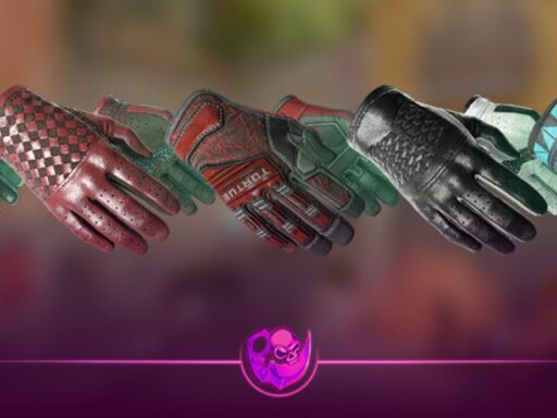 Cheapest CS2 gloves preview showing budget glove skins for December 2025
