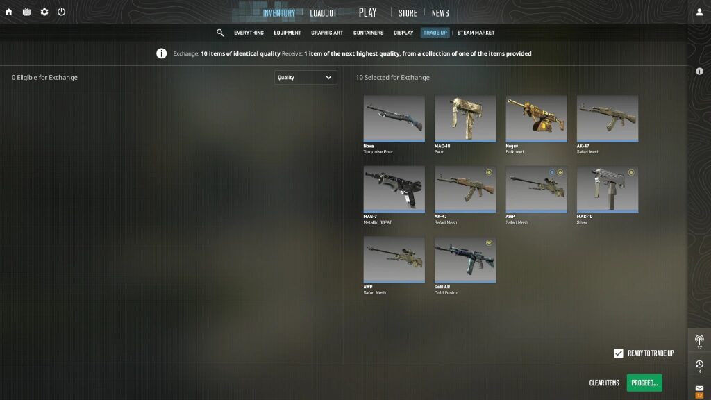 CS2 Trade up Contracts Full Guide