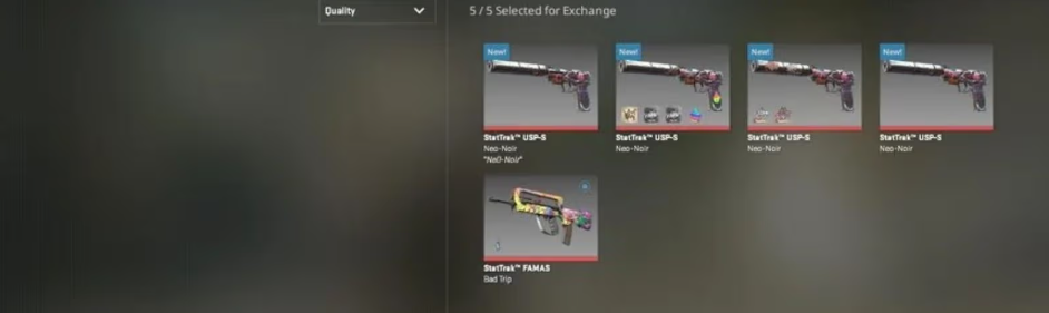 StatTrak Trade Ups
