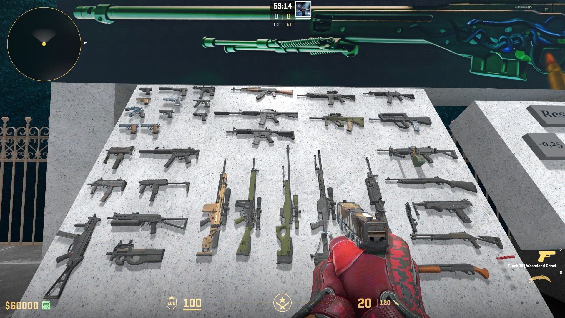 How to test skins in CS2 before buying them