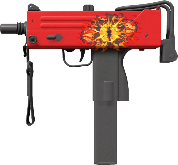 MAC 10 Candy Apple