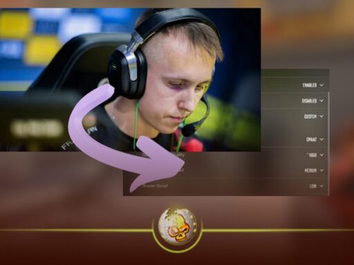 ropz CS2 settings crosshair sensitivity and video settings