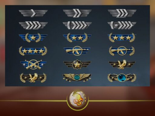 wingman ranks in cs2 showing the full ranking system from silver to global elite in 2026