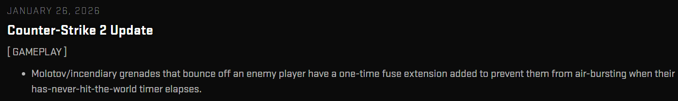 Molotov and incendiary grenades cs2