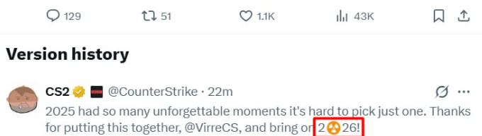 CS2 developers hint at Cache returning in 2026