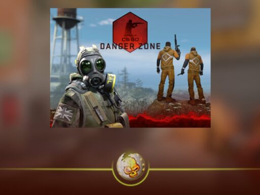 CS2 Danger Zone gameplay on a community server in 2026