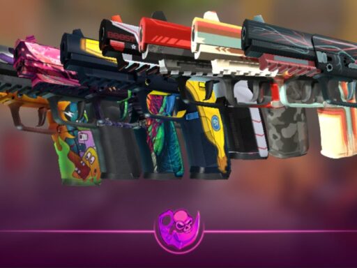 All Five-Seven skins in CS2 including Hyper Beast, Case Hardened and Angry Mob with price comparison