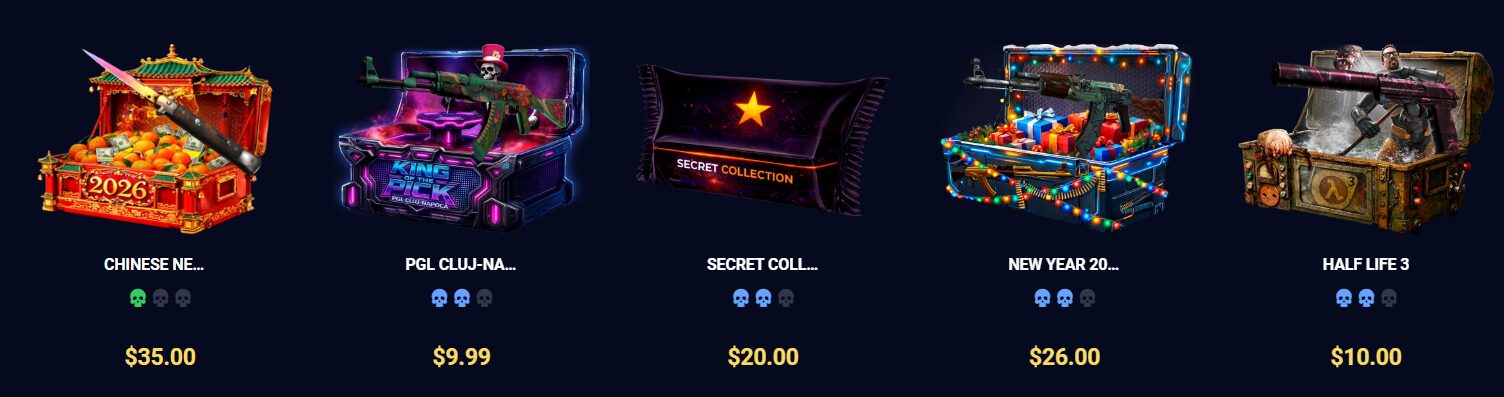 Otwieramy skrzynki CS2