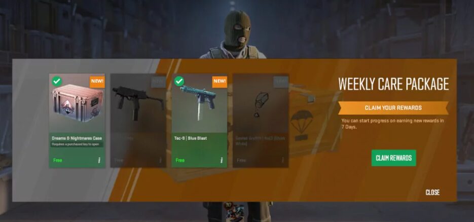 What is the CS2 weekly drop reset