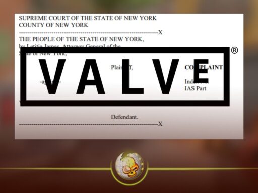 Valve loot box lawsuit over CS2 gambling in New York filed by Attorney General