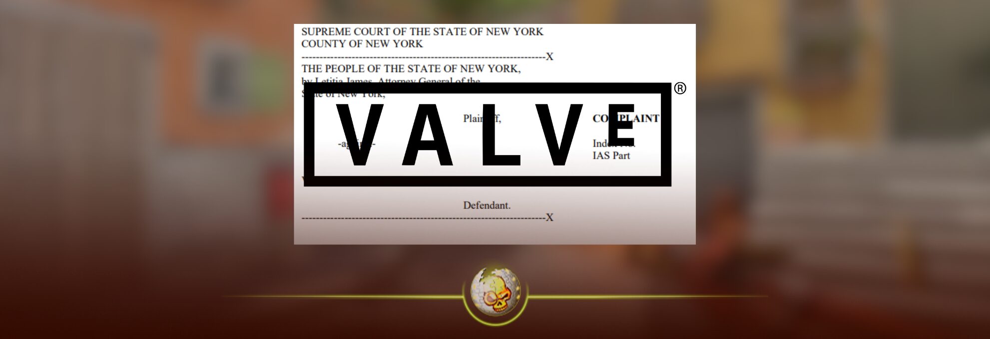 new york sues valve