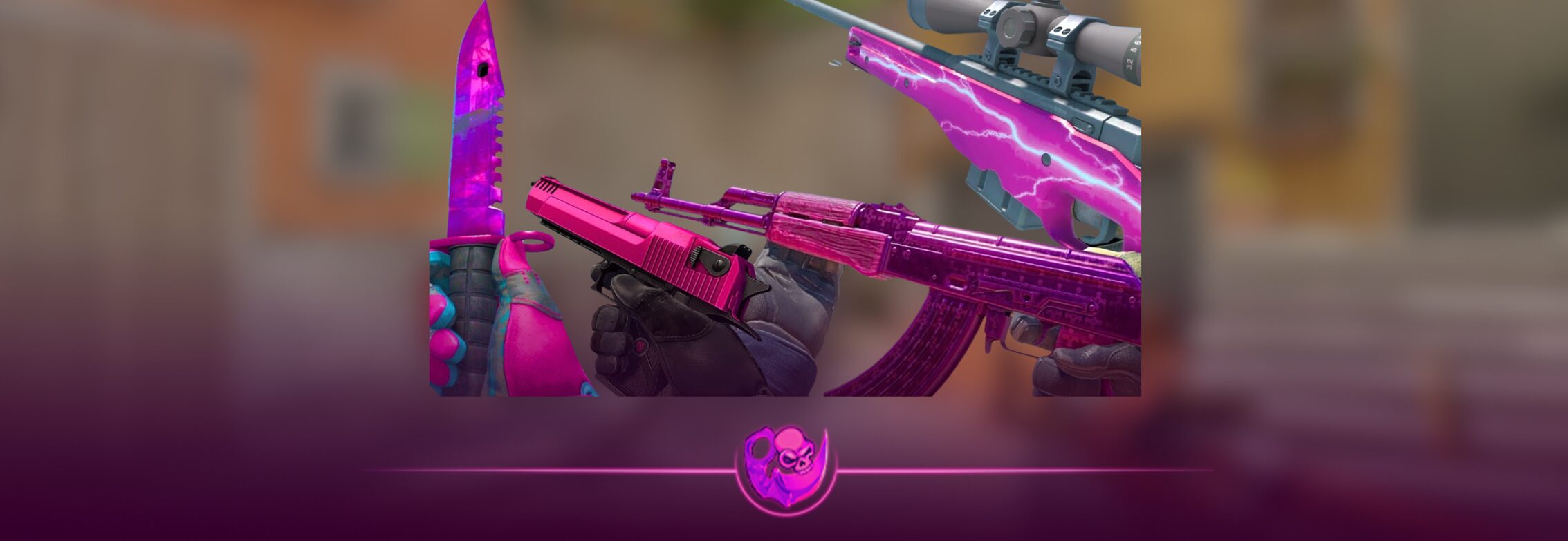 cheap pink cs2 skins