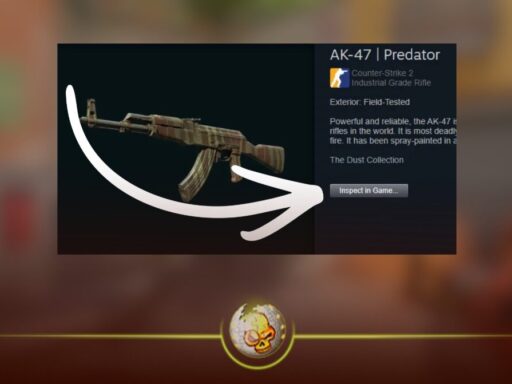 CSFloat item cannot be inspected due to CS2 bug error message in Counter Strike 2