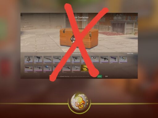 CS2 cases getting banned update showing Counter Strike 2 case with X Ray scanner restriction