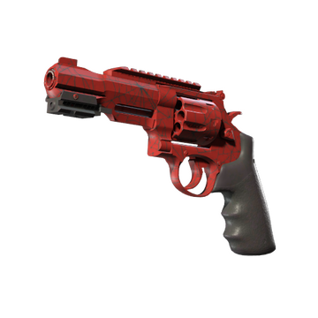 R8 Revolver Crimson Web