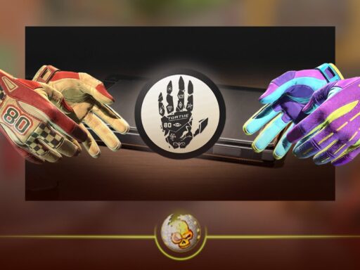 Deadhand gloves CS2 showing several new gloves from the Dead Hand collection in Counter Strike 2
