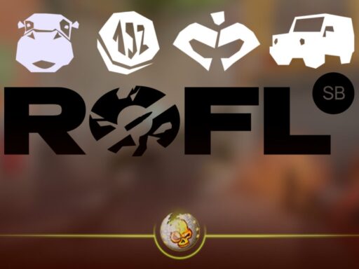 ROFL Streamers Battle CS2 tournament event graphic featuring streamer teams