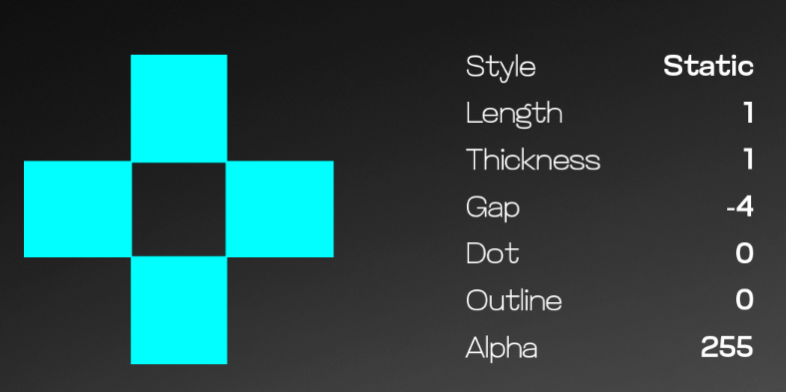 donk crosshair CS2 2026