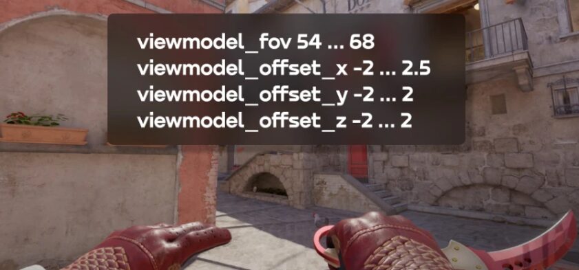 CS2 Viewmodel settings