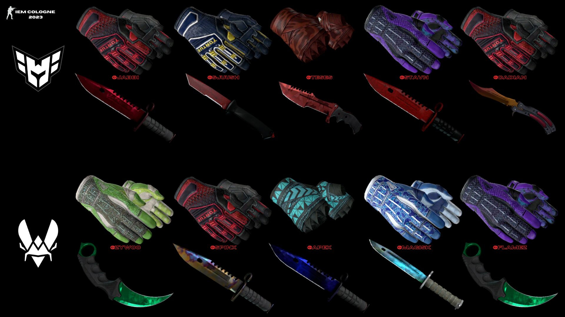 Best CS2 Glove and Knife Combos 
