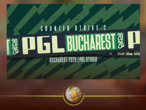 pgl bucharest 2026 cs2 tournament banner at pgl studio romania