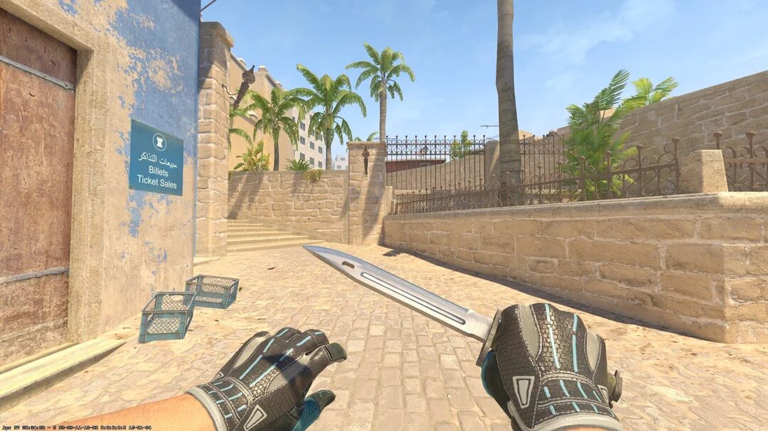 Sport Gloves Superconductor + Bayonet Vanilla